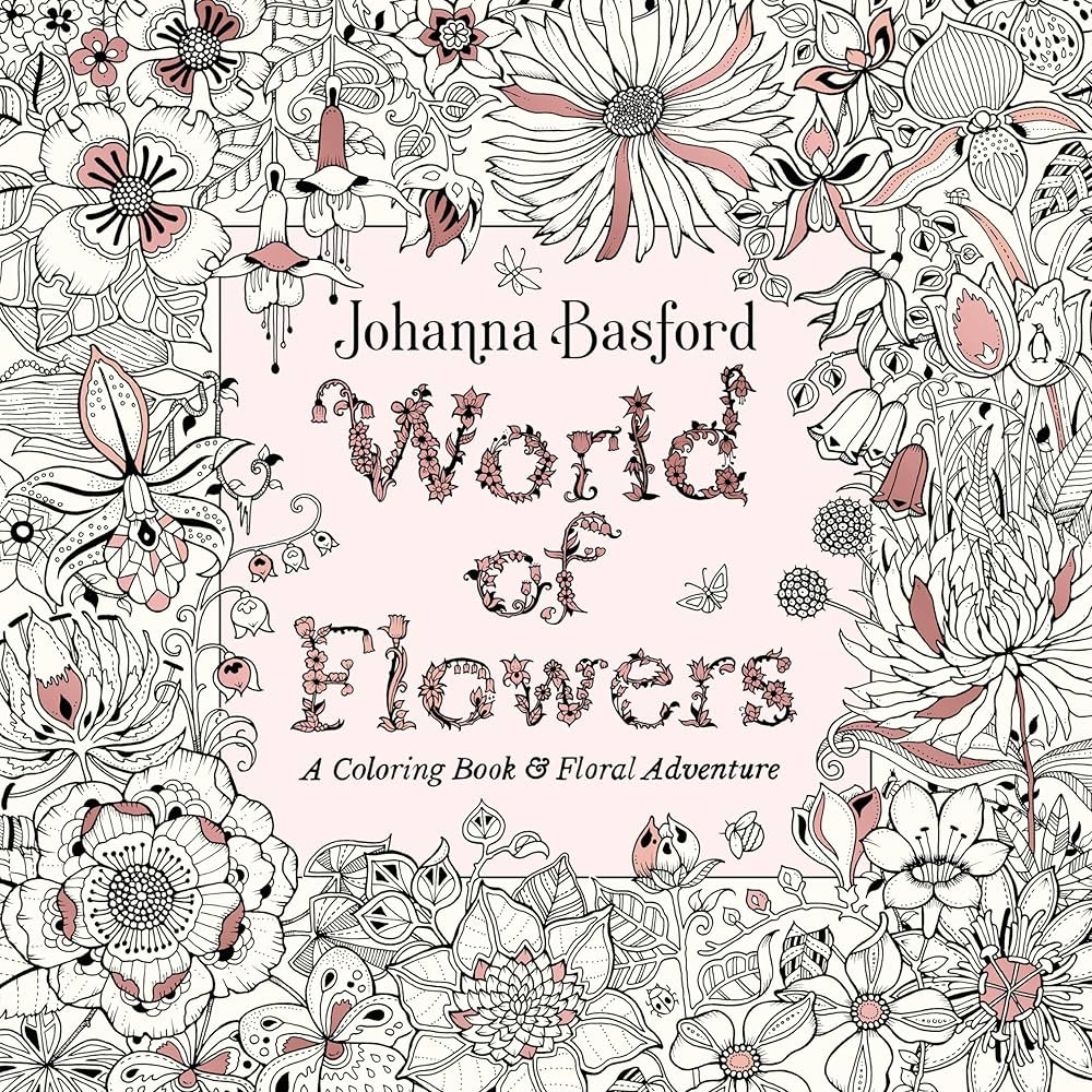 World of Flowers: A Coloring Book and Floral Adventure | Amazon (US)