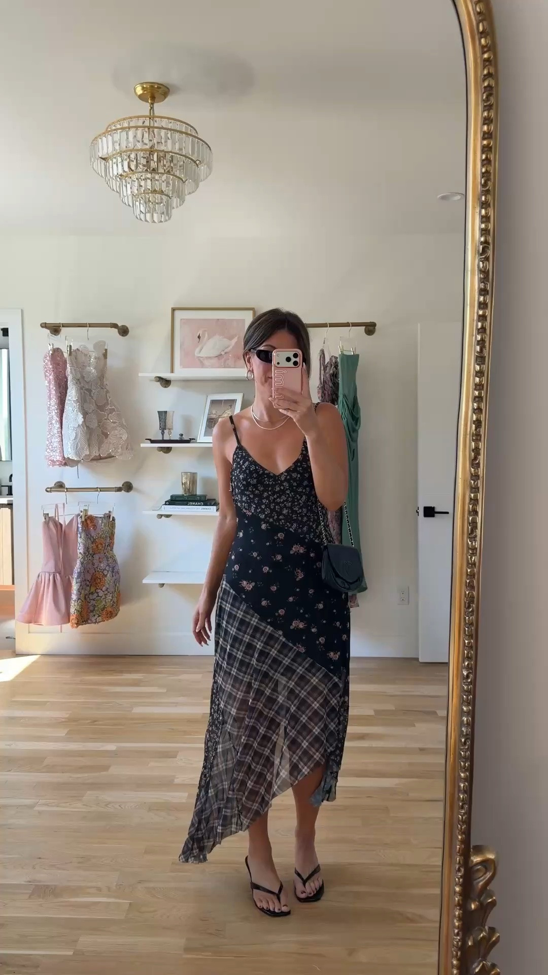 walmart black slip dress with a floral print bodice and a mixed plaid skirt with a front slit under $30 for summer into fall 🤍

I’m 5’4” and typically wear a size small/2
• sized down to xs

electric picks: emerson20

summer dresses, casual summer outfits, summer outfit ideas, everyday summer outfits, summer fashion finds, fall outfits, fall dresses, autumn outfits, sweater dresses, midi dresses, long sleeve dresses, casual outfits, thanksgiving outfits, family photo outfits, date night outfits, work outfits, fall fashion, autumn fashion, cozy outfits, transitional outfits, neutral outfits, everyday outfits, weekend outfits, women’s fashion, affordable dresses