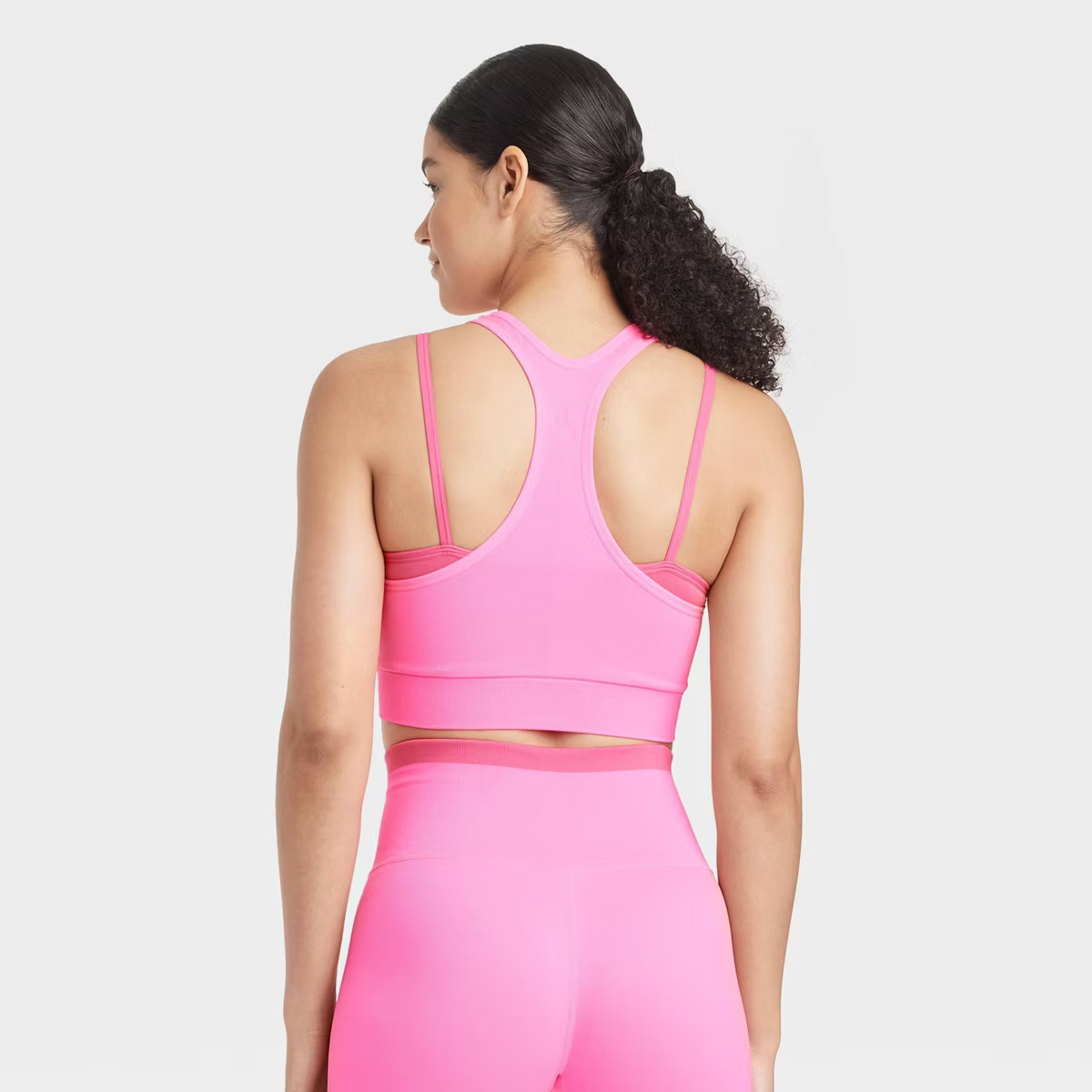 Women's Seamless Double Layer High Neck Bra - JoyLab™ | Target