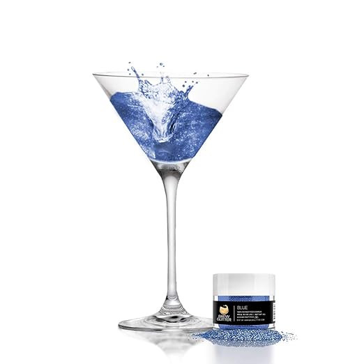 Blue BREW GLITTER Edible Glitter For Drinks, Cocktails, Beer, Garnish Glitter & Beverages | KOSHE... | Amazon (US)