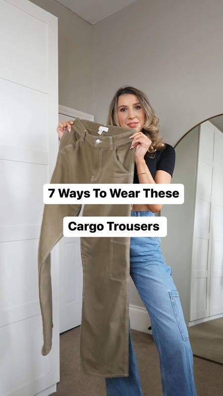 7 ways to wear cargo trousers. I wear a size 8 in these H&M cargo trousers. They are true to size and such a great alternative to jeans. Cargo pants are a huge fashion trend for 2023. 


Cargo pants 
Winter outfits 

#LTKeurope #LTKunder50 #LTKstyletip
