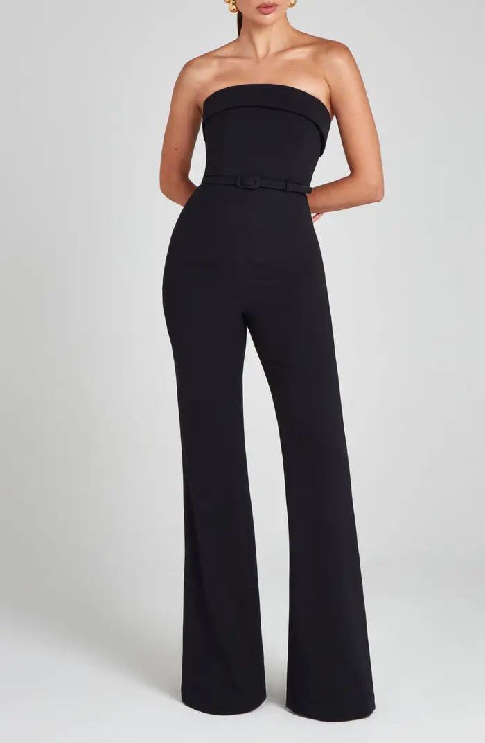 NADINE MERABI Sabrina Sleeveless Wide Leg Jumpsuit | Nordstrom | Nordstrom