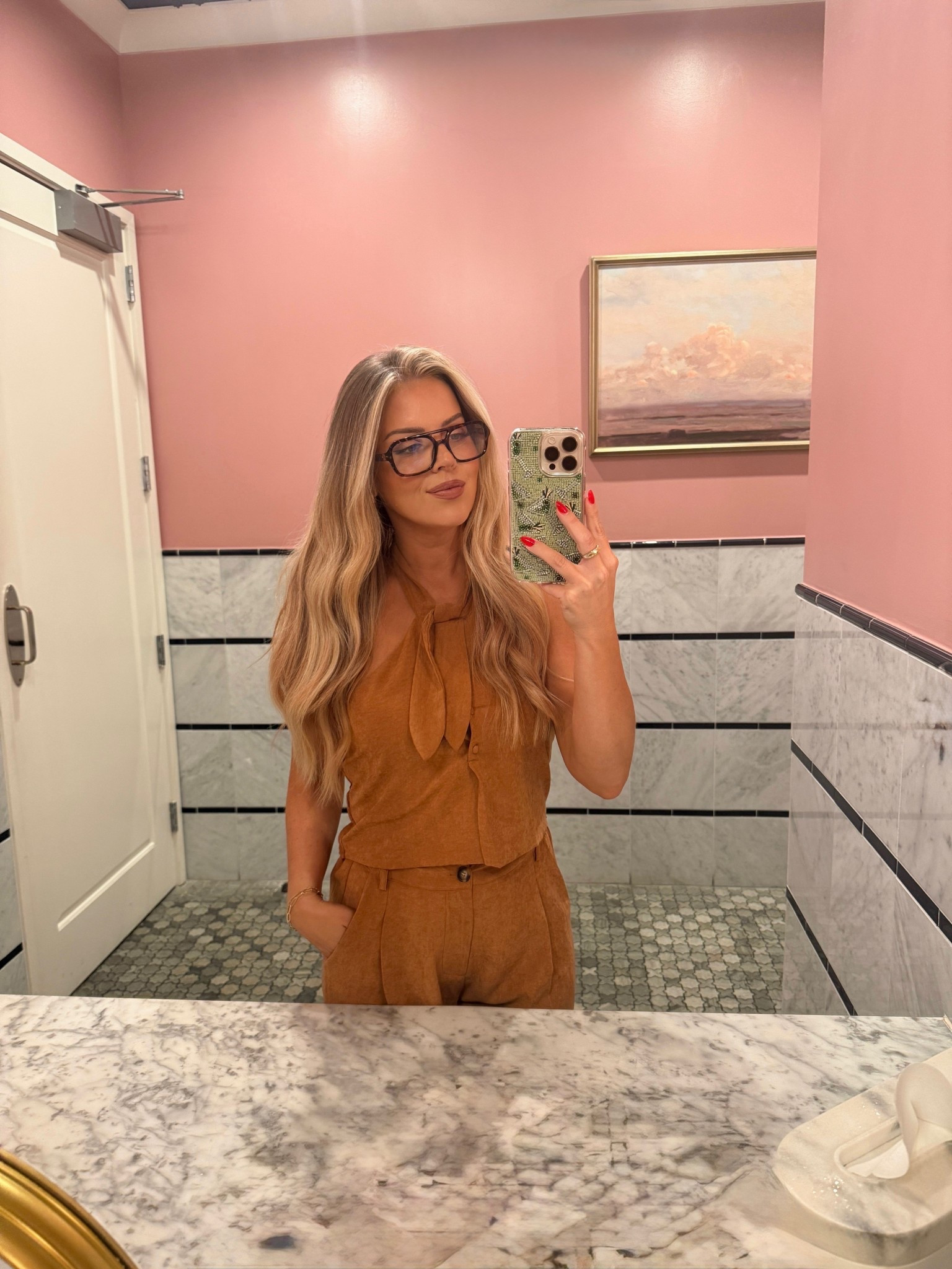 Linked my glasses - couldn’t find my outfit but linked some similar pants! 

#LTKStyleTip #LTKBeauty