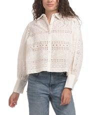 Eyelet Top | TJ Maxx