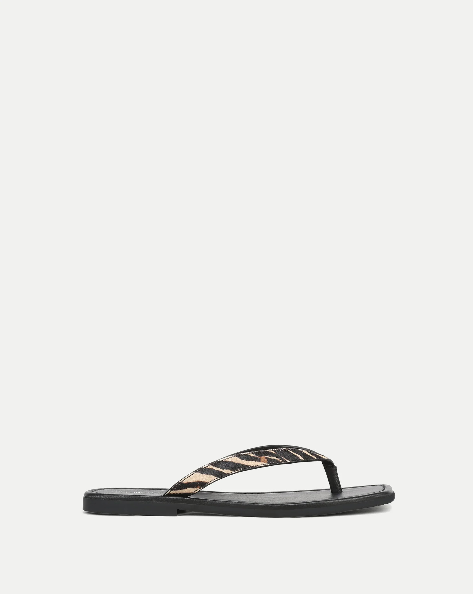 Veronica Beard Clea Calf Hair Flip-Flop Sandal Ziger | Veronica Beard