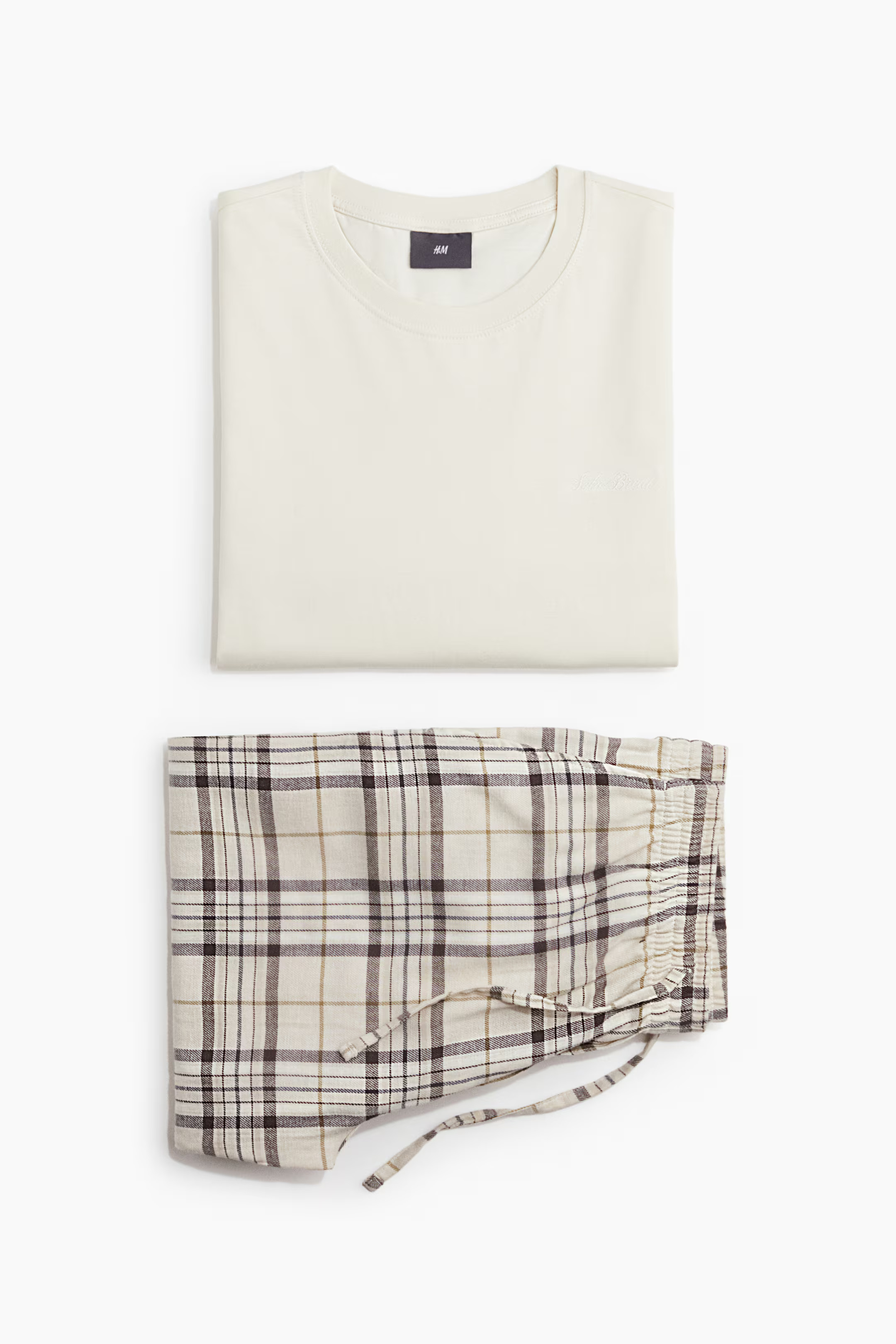 Cotton Pajama Shirt and Pants | H&M (US + CA)