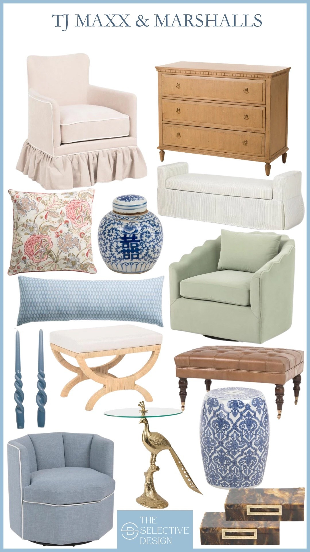 So many pretty and affordable home decor finds at Tj Maxx and Marshall’s right now! 

Grandmillennial home decor | Grandmillennial living room | affordable home finds | outdoor decor | classic home | dorm headboard | dorm decor | preppy home

#LTKHome #LTKSaleAlert