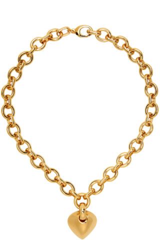 Gold Luisa Necklace | SSENSE