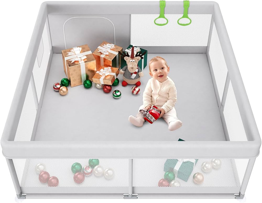 Fodoss Baby Playpen, Playpen for Babies & Toddlers, 47x47" Small Baby Play Pen,Toddler Playpen fo... | Amazon (US)