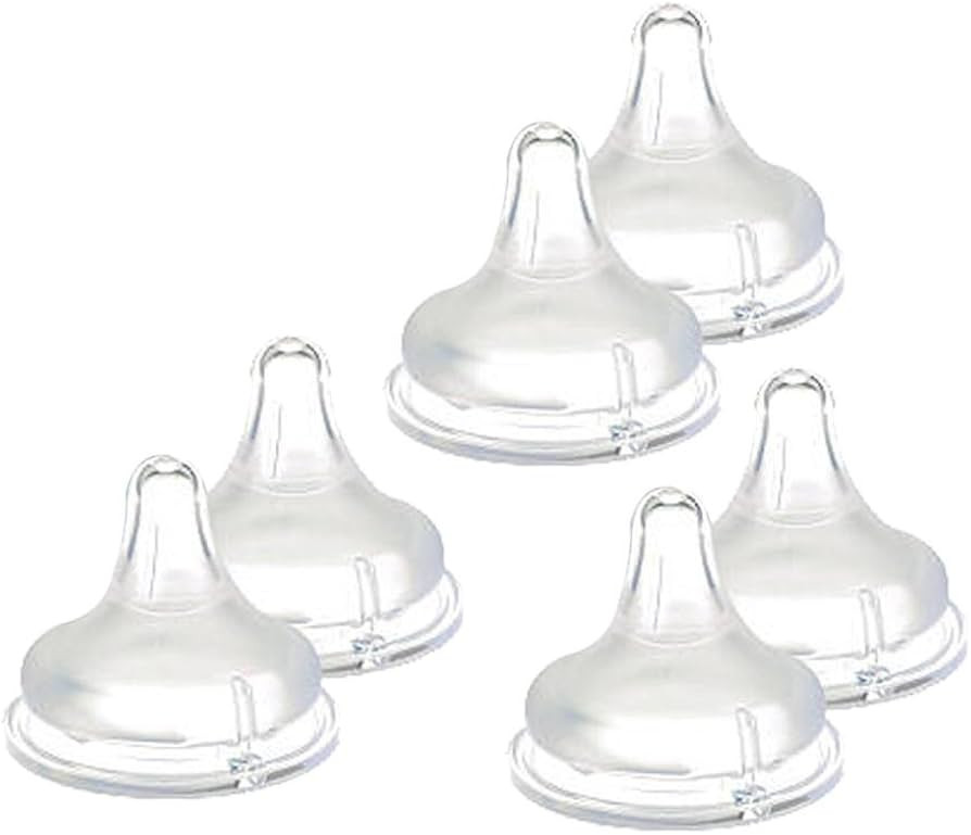 Lansinoh NaturalWave Slow-Flow Nipples, 6 Pack | Amazon (US)