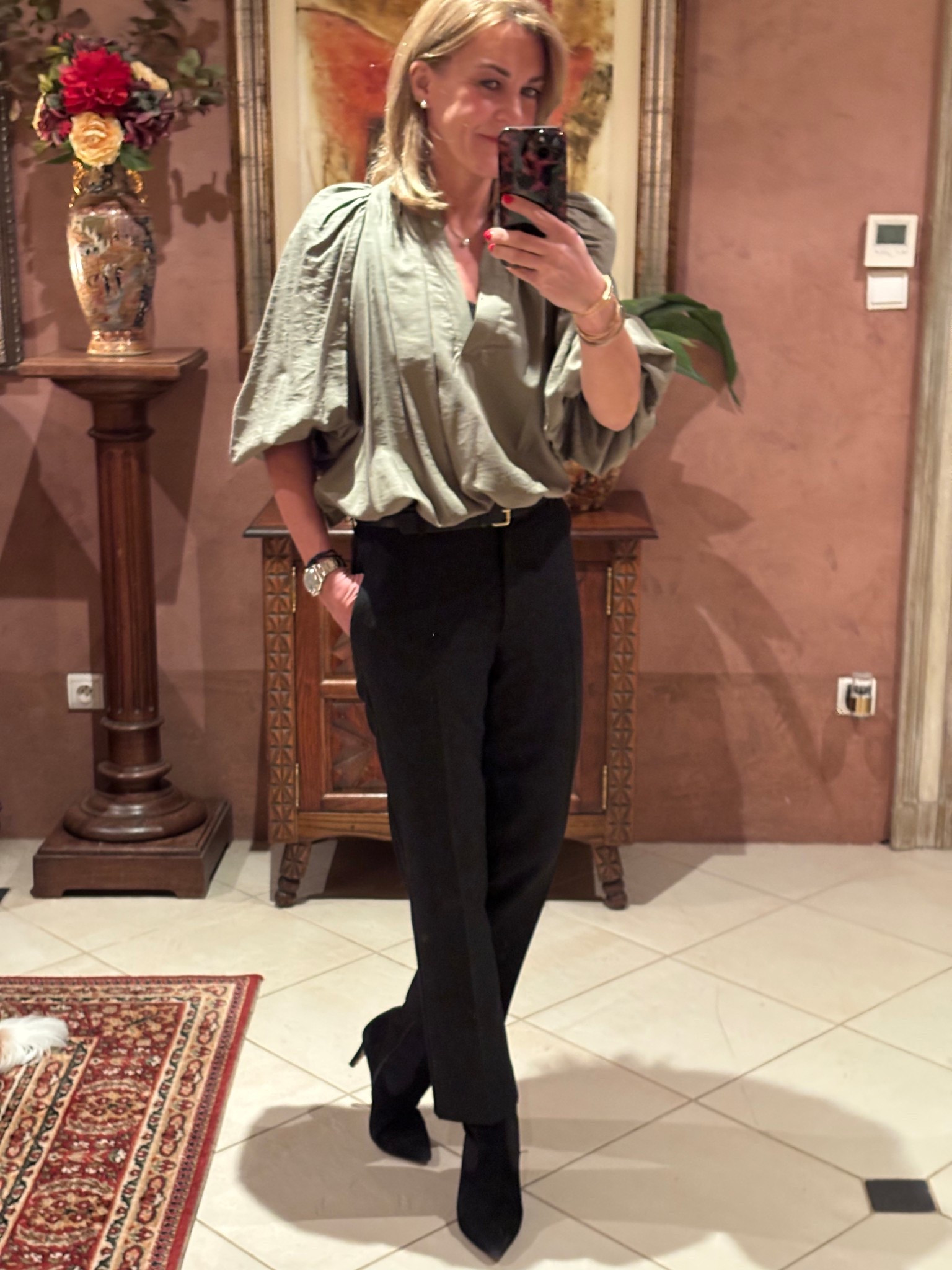 One from the other night for dinner with friends 🥂
.
#oufitideas #mystyle #mymidlifefashion #over50 

#LTKover50style