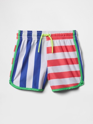 Baby & Toddler Recycled Dolphin Hem Swim Trunks | Gap (CA)