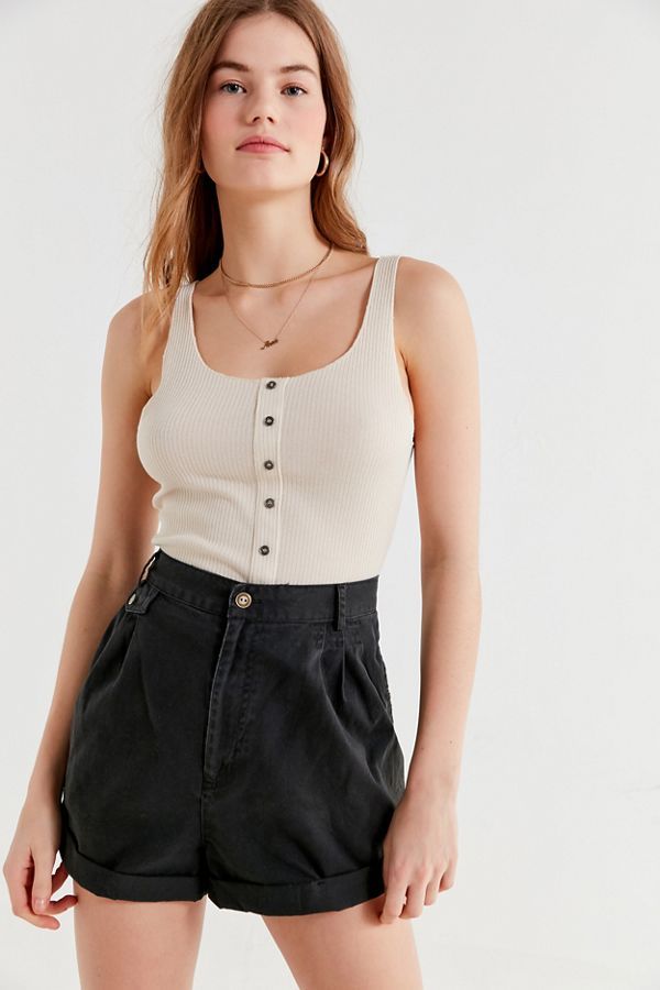 Urban Renewal Remade High-Rise Cotton Short | Urban Outfitters (US and RoW)
