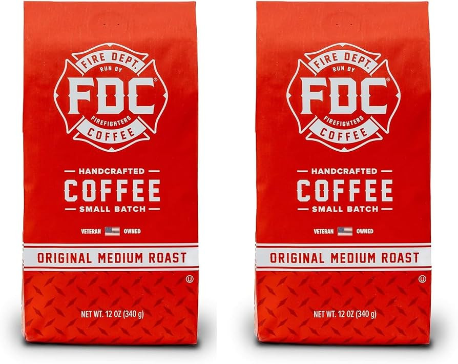Fire Department Coffee - Veteran Owned - Original Medium Roast Ground Coffee - Balanced & Smooth ... | Amazon (US)