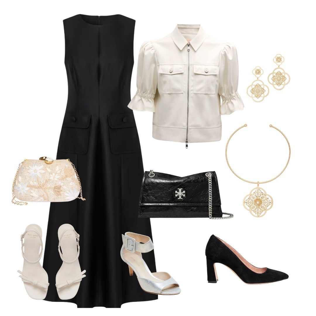 We paired this beautiful dress with three different shoes to show you how versatile a black dress can be!
The black pump is from Ally Shoes.. super comfortable… you can walk all day on this shoe!! Use promo code SEASONS for 10% off your first purchase!

#LTKSeasonal #LTKOver40 #LTKWedding