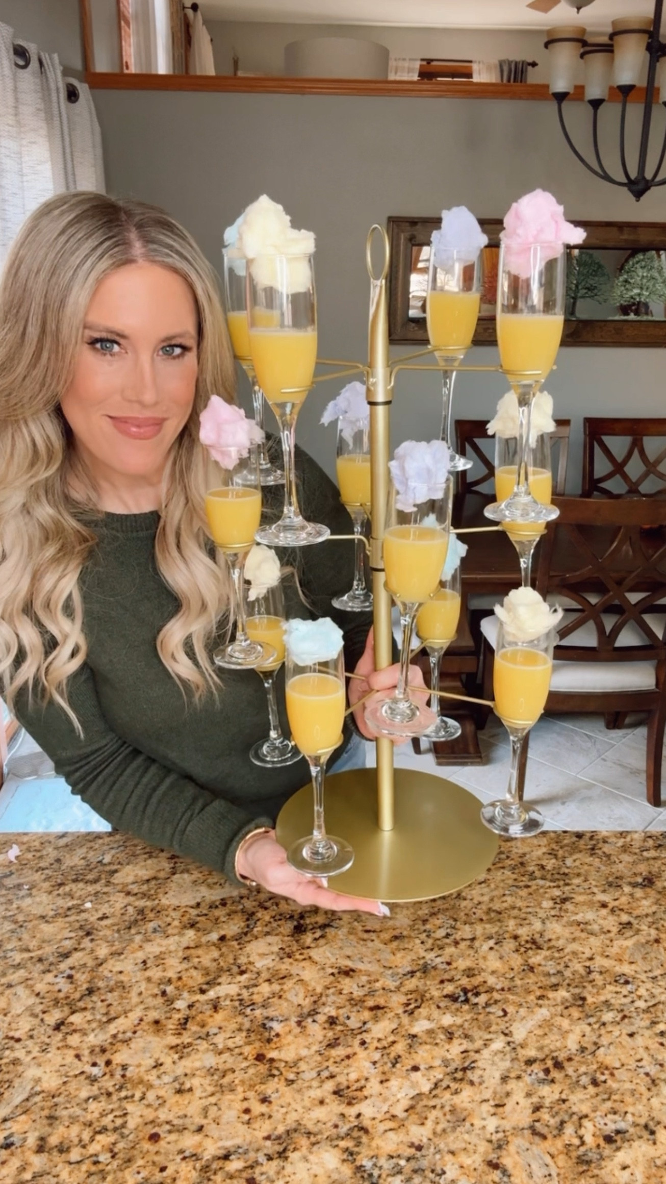 It’s all from Amazon! I am obsessed with my new ice mold! I plan on using it for every holiday get together and just freezing different things on the inside! And the foam peeps were a new find this year! They are so fun and cute!!! #amazon #amazonhome #easter #easterdecor #founditonamazon #hosting #easterbrunch #mimosas

#LTKSeasonal #LTKHome