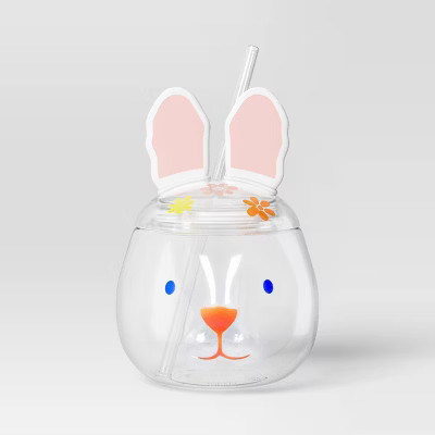 21oz Figural Bunny with Floral Crown Tumbler - Room Essentials™ | Target