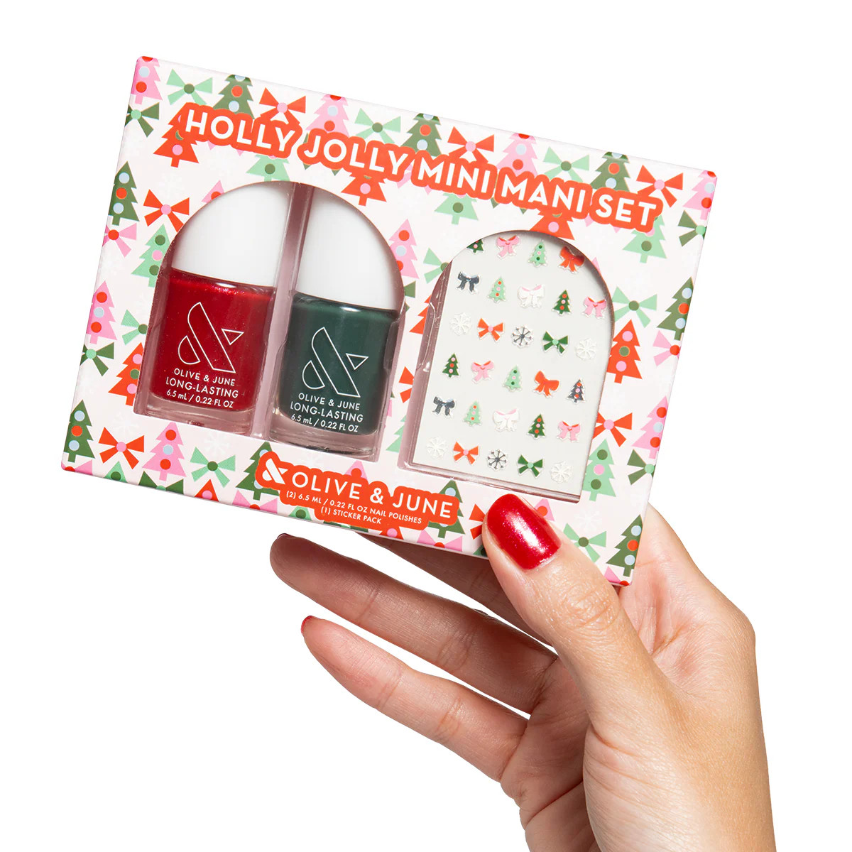 Holly Jolly Mini Mani Set | Olive & June