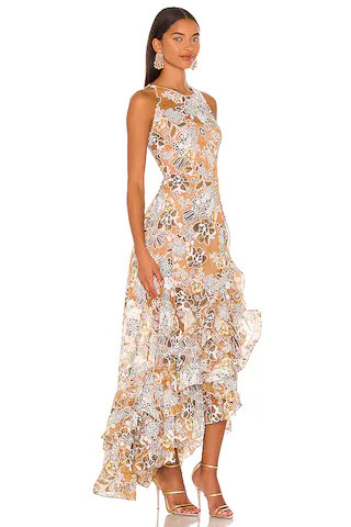 Sicilia Ruffle Dress in Multi | Revolve Clothing (Global)