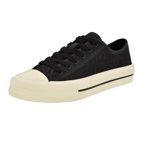 Guess Women's Carey Sneaker, Black Logo 001, 8.5 | Amazon (US)
