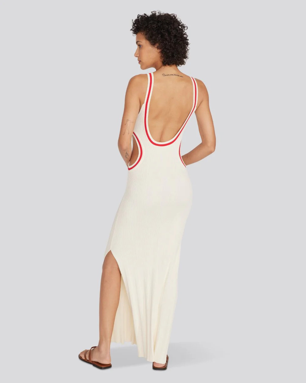 The Lola Dress in Brule Lipstick Red | Solid & Striped