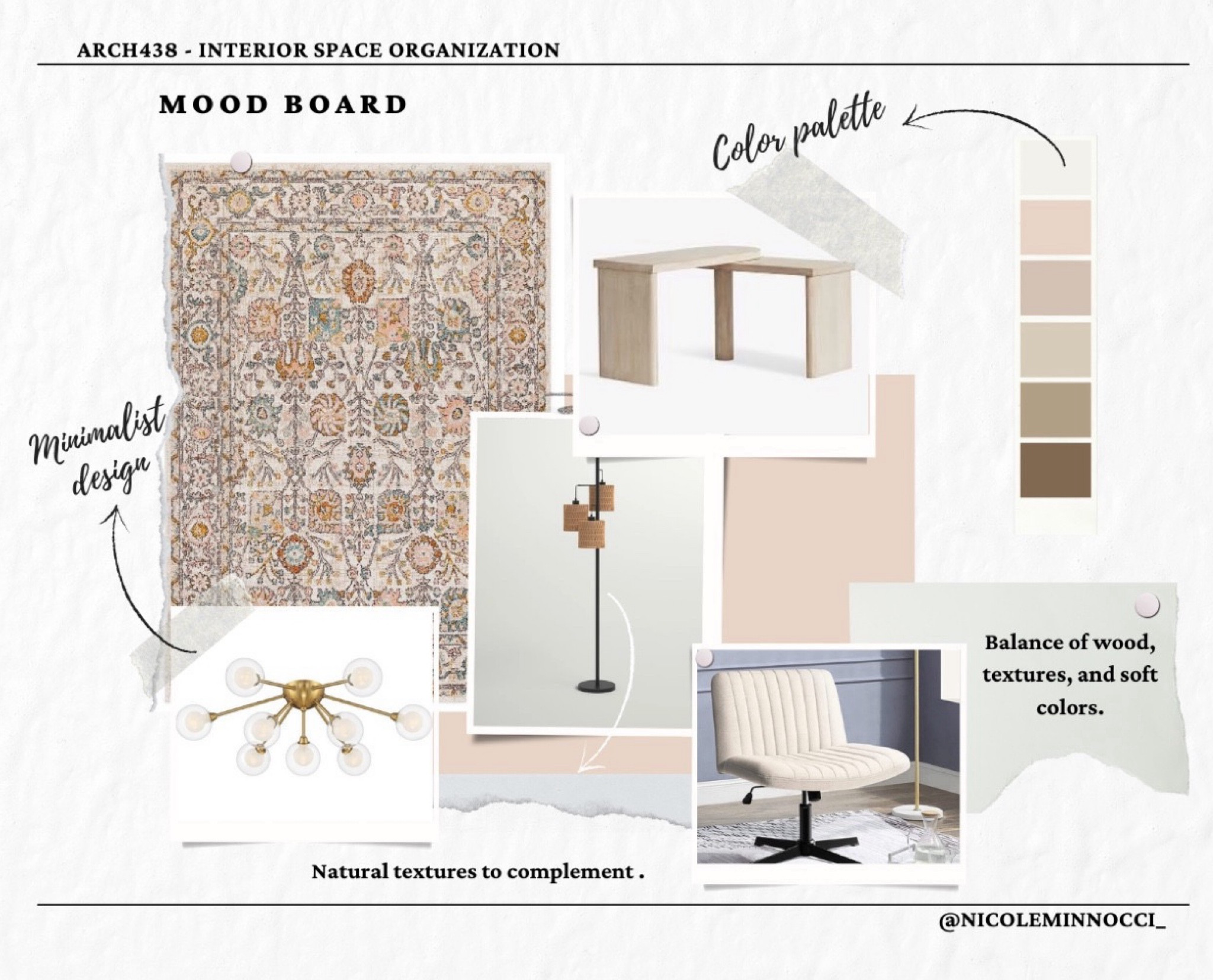 Girly office mood board✨

#LTKWorkwear #LTKU #LTKHome