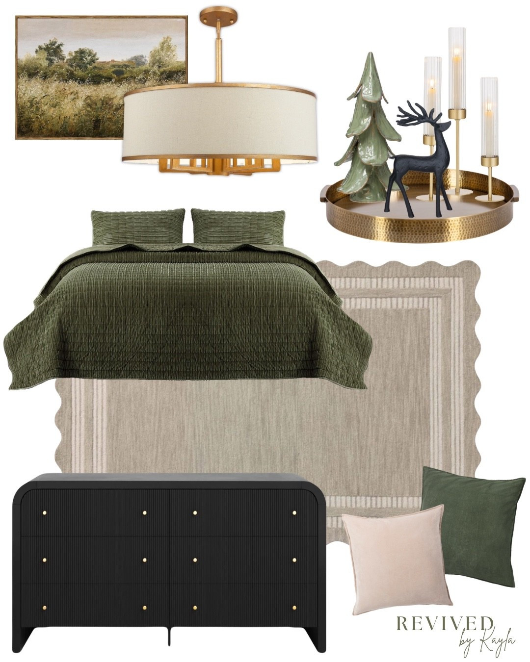 Wayfair’s Black Friday is here! Take up to 80% off everything in this green and beige room design mood board, plus FREE shipping!! 🌿

#wayfair @wayfair #WayfairPartner #ad #homedecor #home #decor #bedroom #modern #cozy #traditional #greendecor #bedroomdesign #sale #homedecorideas #inspo #homedesign #moodboard #guestroom 

#LTKHome #LTKSaleAlert #LTKFindsUnder100