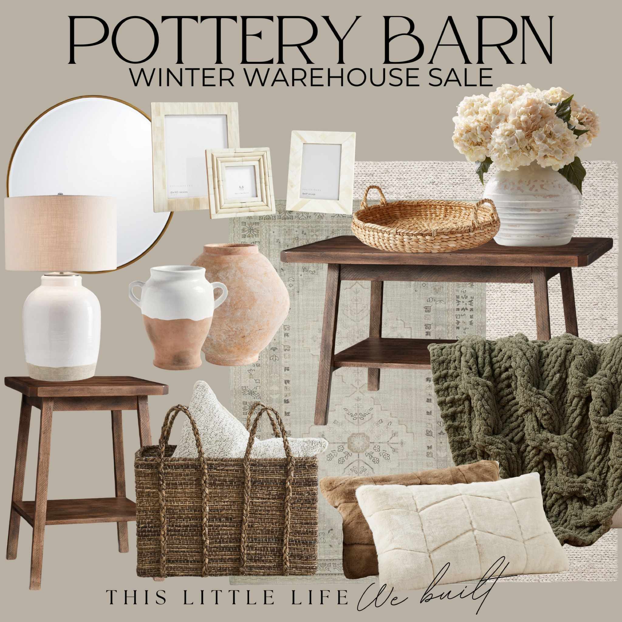 Pottery Barn Sale / Winter Warehouse Sale / Pottery Barn Furniture Sale / Pottery Barn Home Decor Sale / Pottery Barn Winter Decor / Holiday Decor / Pottery Barn Lighting / Accent Chairs / Accent Tables / Neutral Home Decor / Neutral Area Rugs 

#LTKSeasonal #LTKsalealert #LTKhome