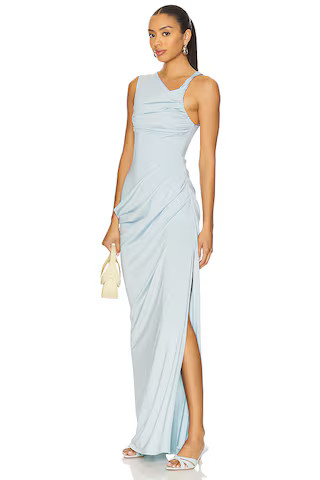 Lovers and Friends Athena Gown in Light Blue from Revolve.com | Revolve Clothing (Global)