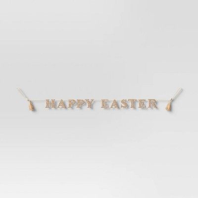 Woven Happy Easter Garland - Threshold™ | Target