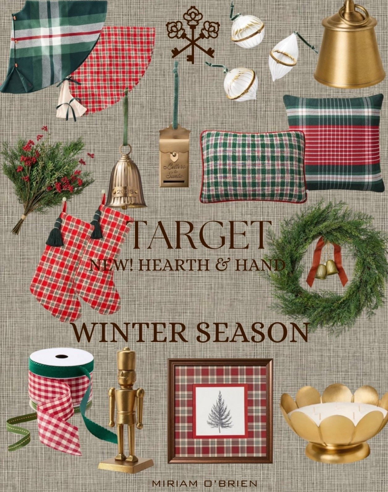 New hearth and hand arrivals winter season at Target!

Follow me @miriamobrien_ on IG and TikTok!

#TargetNewArrivals #TargetHomeDecor #Winter #ChristmasDecor

#LTKHoliday #LTKHome #LTKSeasonal

#LTKOver40 #LTKHome #LTKHoliday