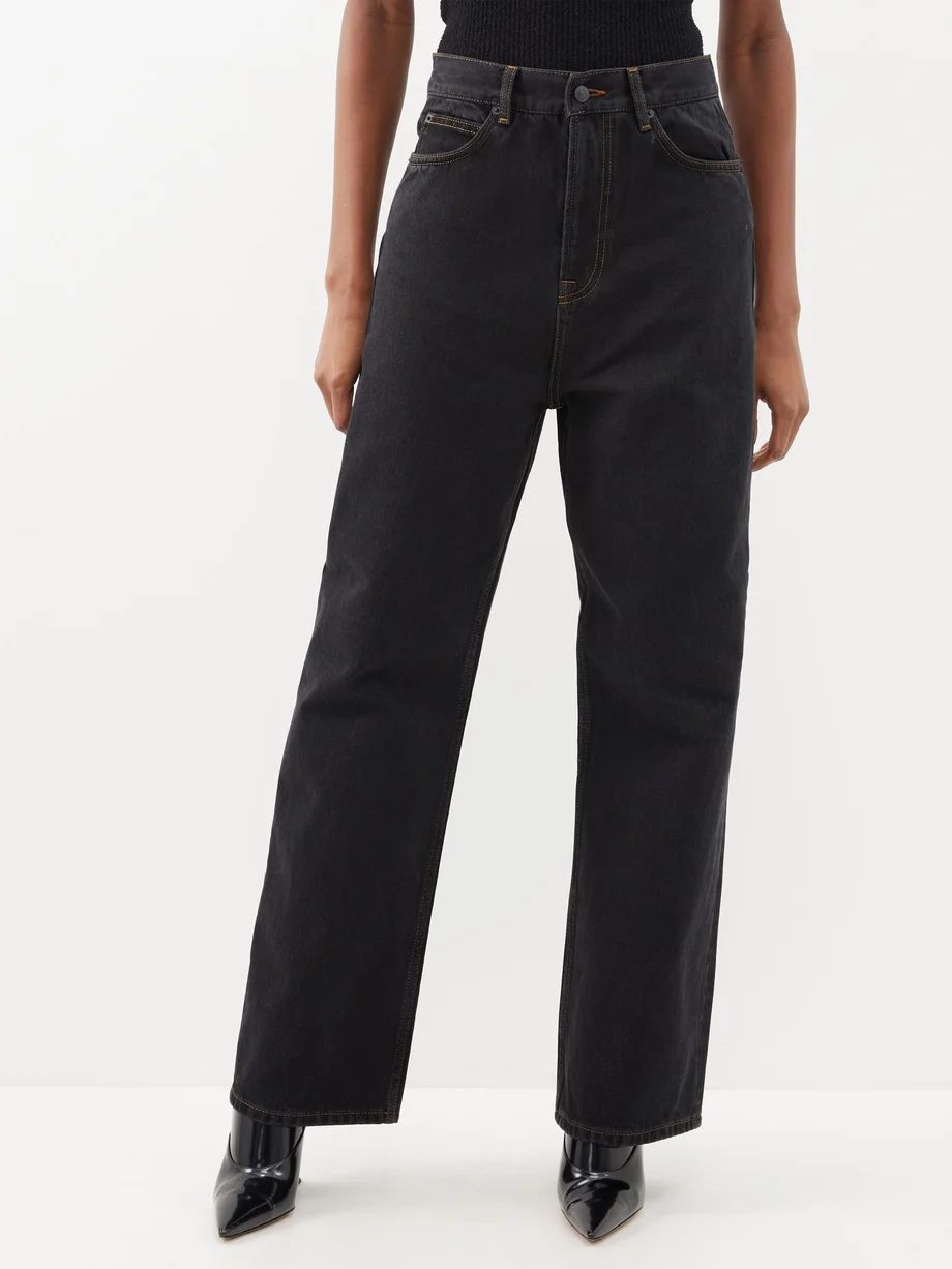 Low-rise wide-leg jeans | WARDROBE.NYC | Matches (UK)