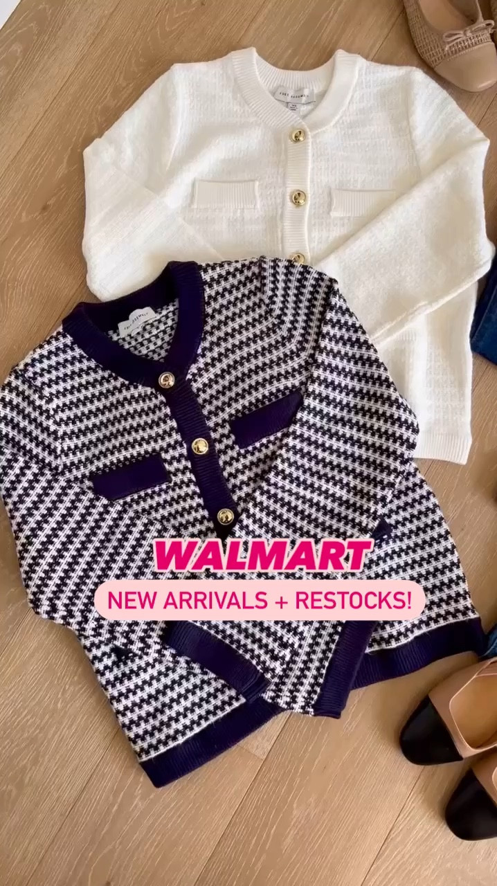 Our fave knit cardigan style are BACK in updated colors and the best under $28 jeans are NOW restocked + in a MEW dark denim color!!! Comment LINK below for shopping links sent to your DMs! These oh so cute shoes come in additional colors too! 🛍️ Shop it all via the LTK app or comment below. Tag a friend that can’t miss out on these fan fave jeans coming back in sizes 0-22! 🎉

#LTKSaleAlert