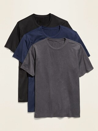 Go-Dry Cool Odor-Control Core T-Shirt 3-Pack for Men | Old Navy (US)