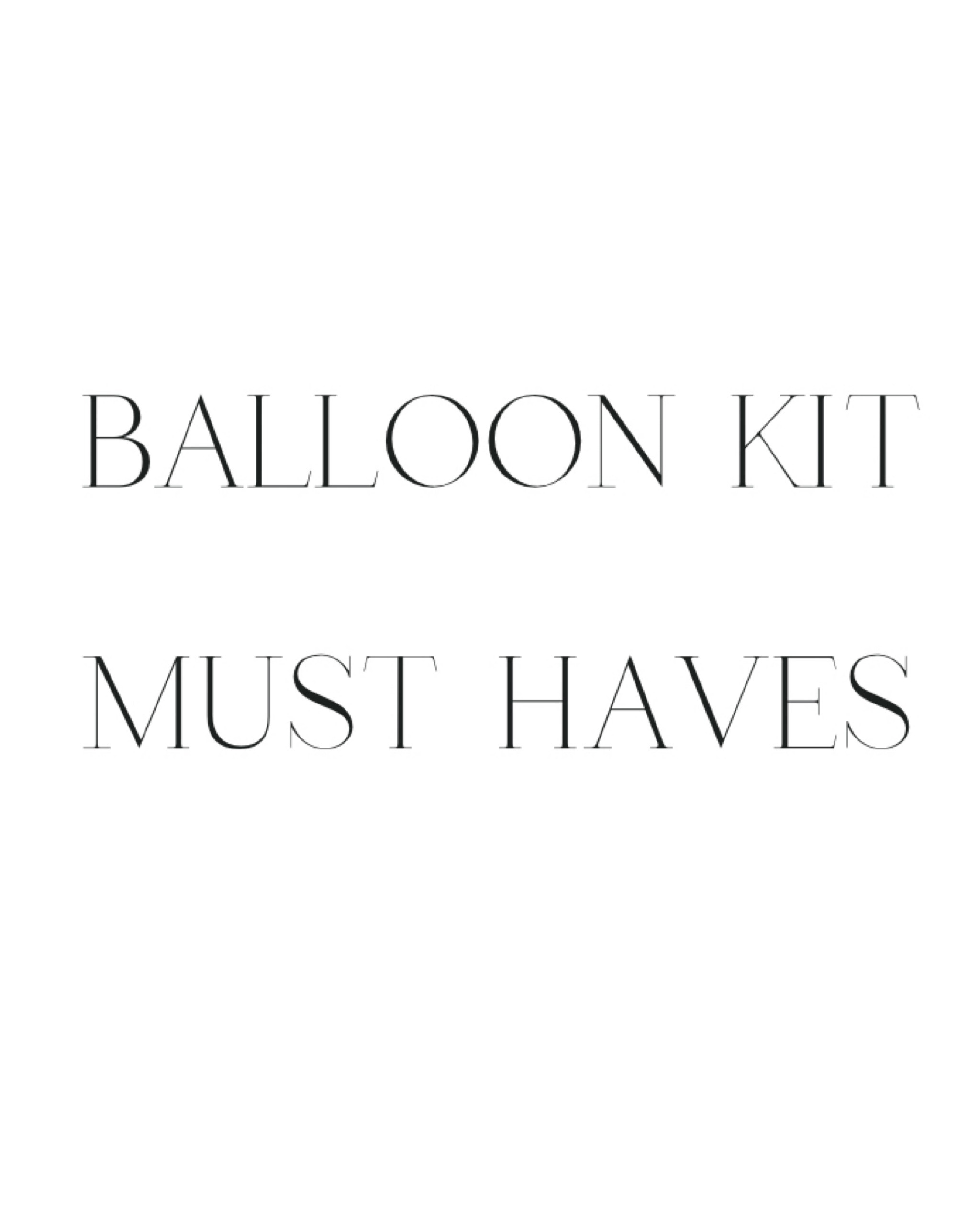 Must have balloon garland accessories 

#LTKParties #LTKWedding #LTKFamily