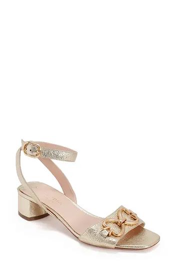 kate spade new york | lagoon heart ankle strap sandal | Nordstrom Rack | Nordstrom Rack