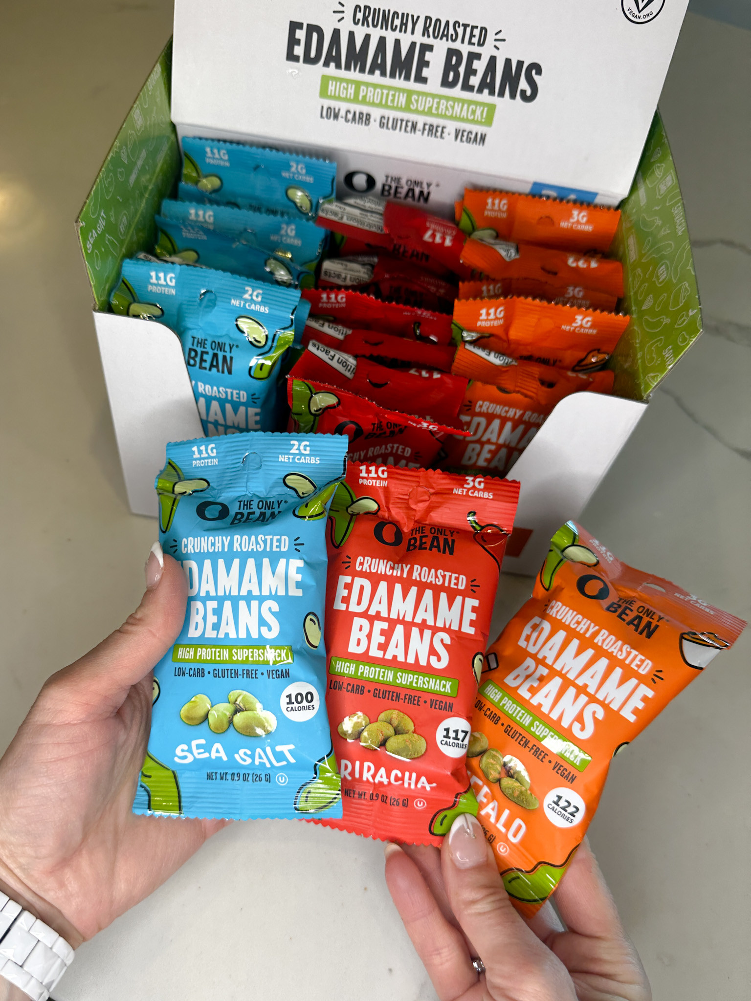Snack smarter and satisfy those crunchy cravings 🌿✨ with these crunchy roasted edamame beans! Packed with plant-based protein and fiber, they’re a tasty, feel-good snack that keeps you energized throughout the day 💖🥜. Perfect for on-the-go munching, work breaks, or a healthier alternative to chips 👀✨. Trust me, this is one snack you’ll keep reaching for 💕

#healthysnacks #edamame #plantbased #highprotein #snacksmart #healthylifestyle #cleaneating #snackideas #nutrition #healthyhabits #wellnessjourney #guiltfreesnacking #dailysnacks #healthgoals #fitnessfuel #healthyeating #ltkhealth #ltkfinds #wellnesssnacks #snacktime #foodinspo #eatclean #snacklover #betterchoices 

 
