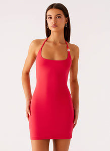 Palm Beach Mini Dress - Pink | Peppermayo (Global)