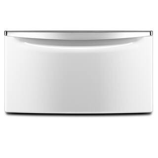 15.5 in. White Pedestal for Front Load Washer and Dryer with Storage | The Home Depot