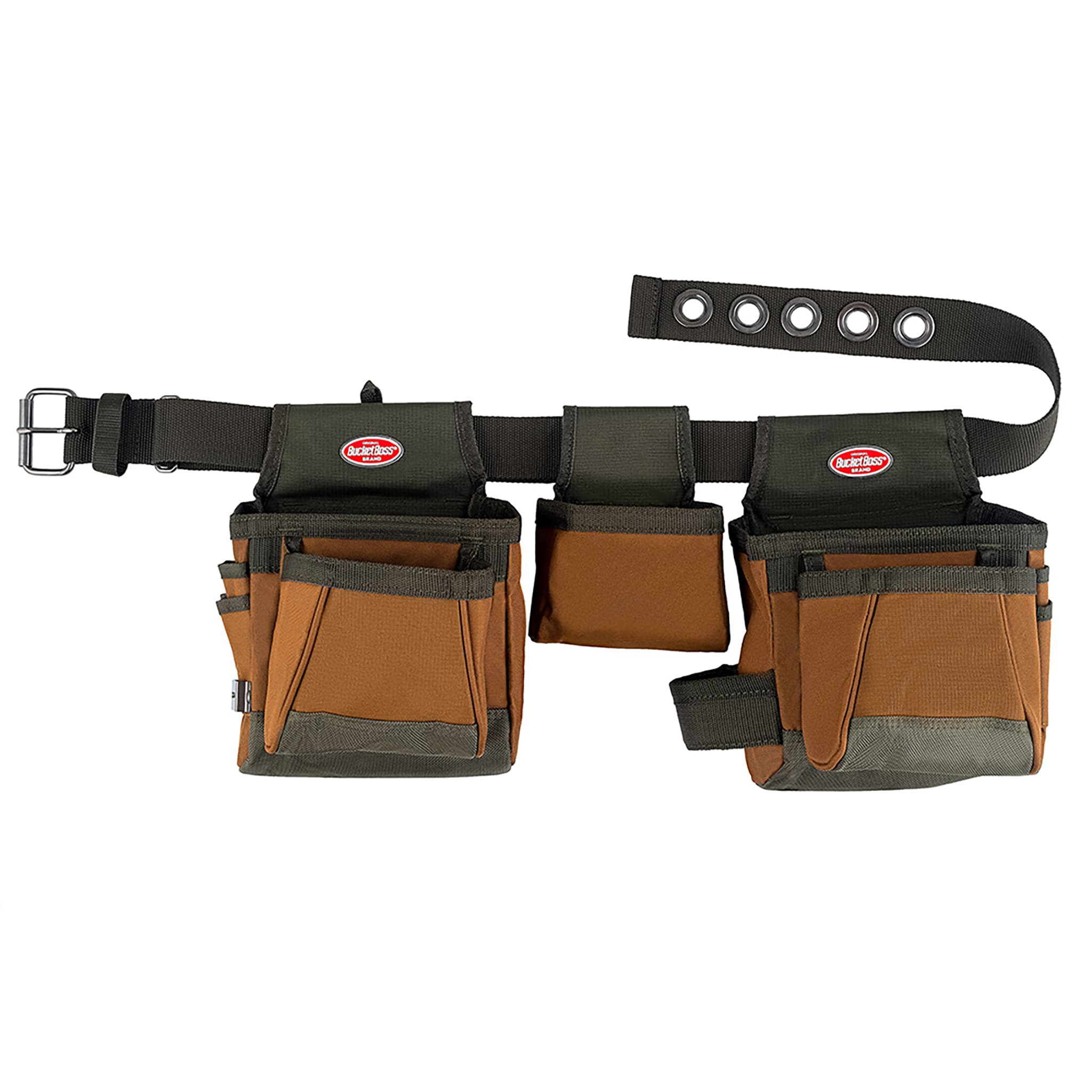 Bucket Boss Handyman's General Construction Polyester Tool Belt in Brown | 50250 | Lowe's