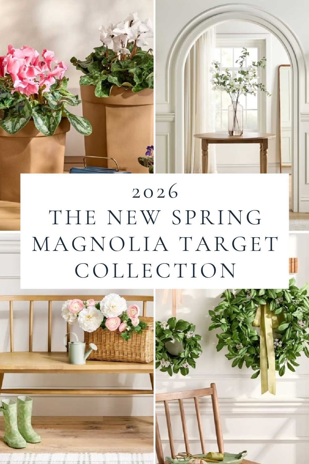 The new Spring 2026 Magnolia Target collection arrives this week, and here are a few of my favorite finds from the latest release, including beautiful Hearth & Hand home decor, furniture, wall art, greenery, porch decor and more! 🌷

#LTKFindsUnder100 #LTKHome #LTKFindsUnder50