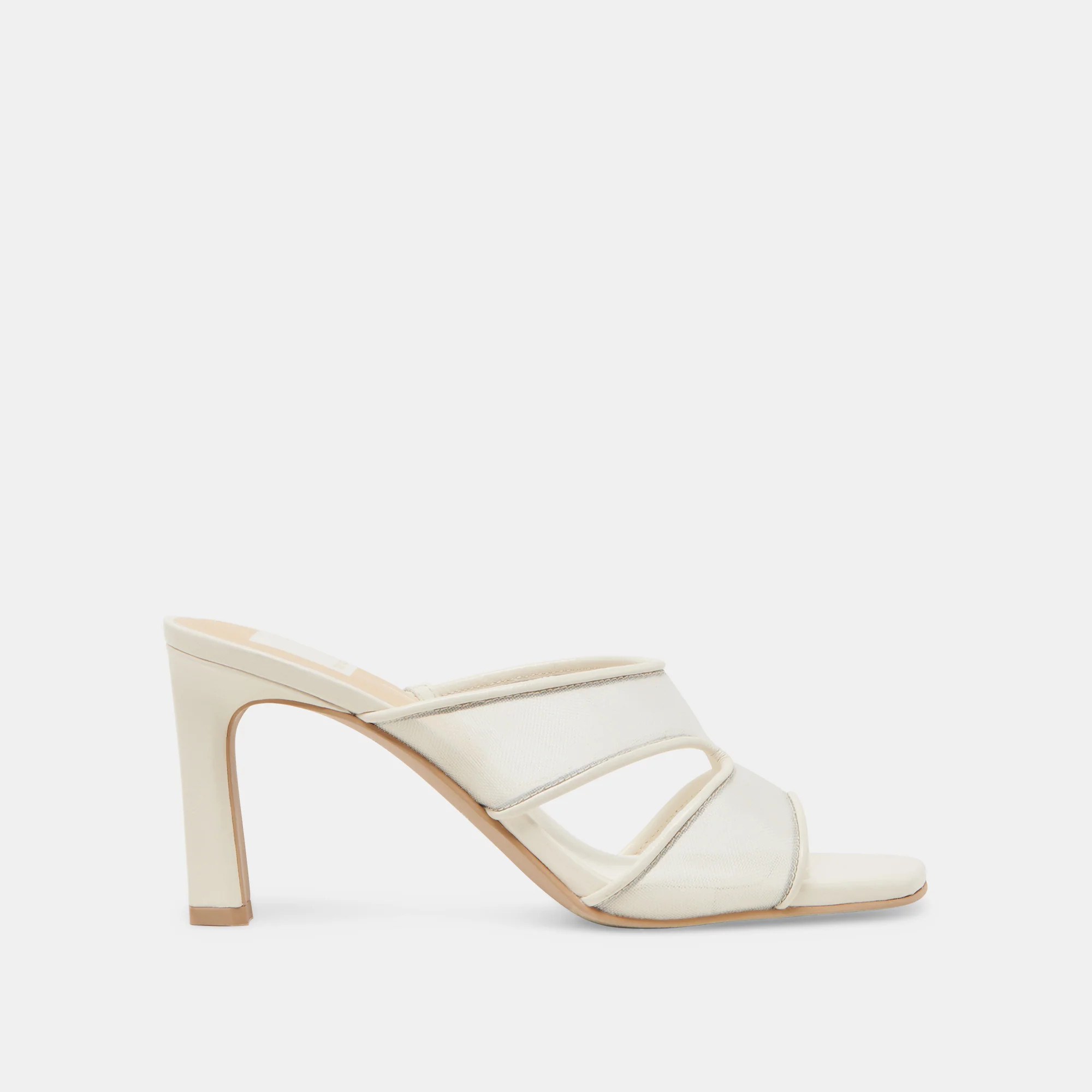 Gitel Off White Mesh Heels | Dolce Vita | DolceVita.com