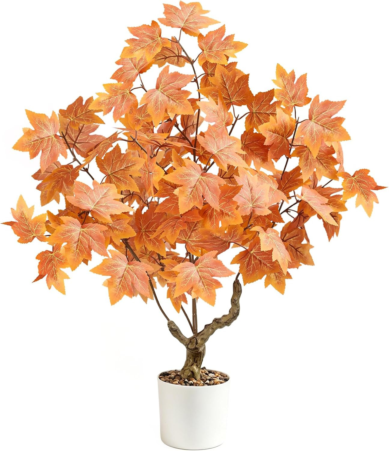 Artificial Fall Maple Tree 2FT, Faux Potted Tree Indoor | Amazon (US)
