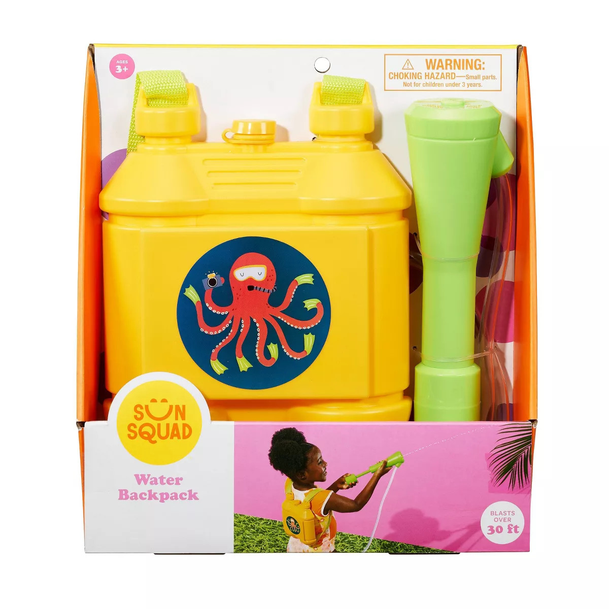 Water Backpack Yellow - Sun Squad™ | Target