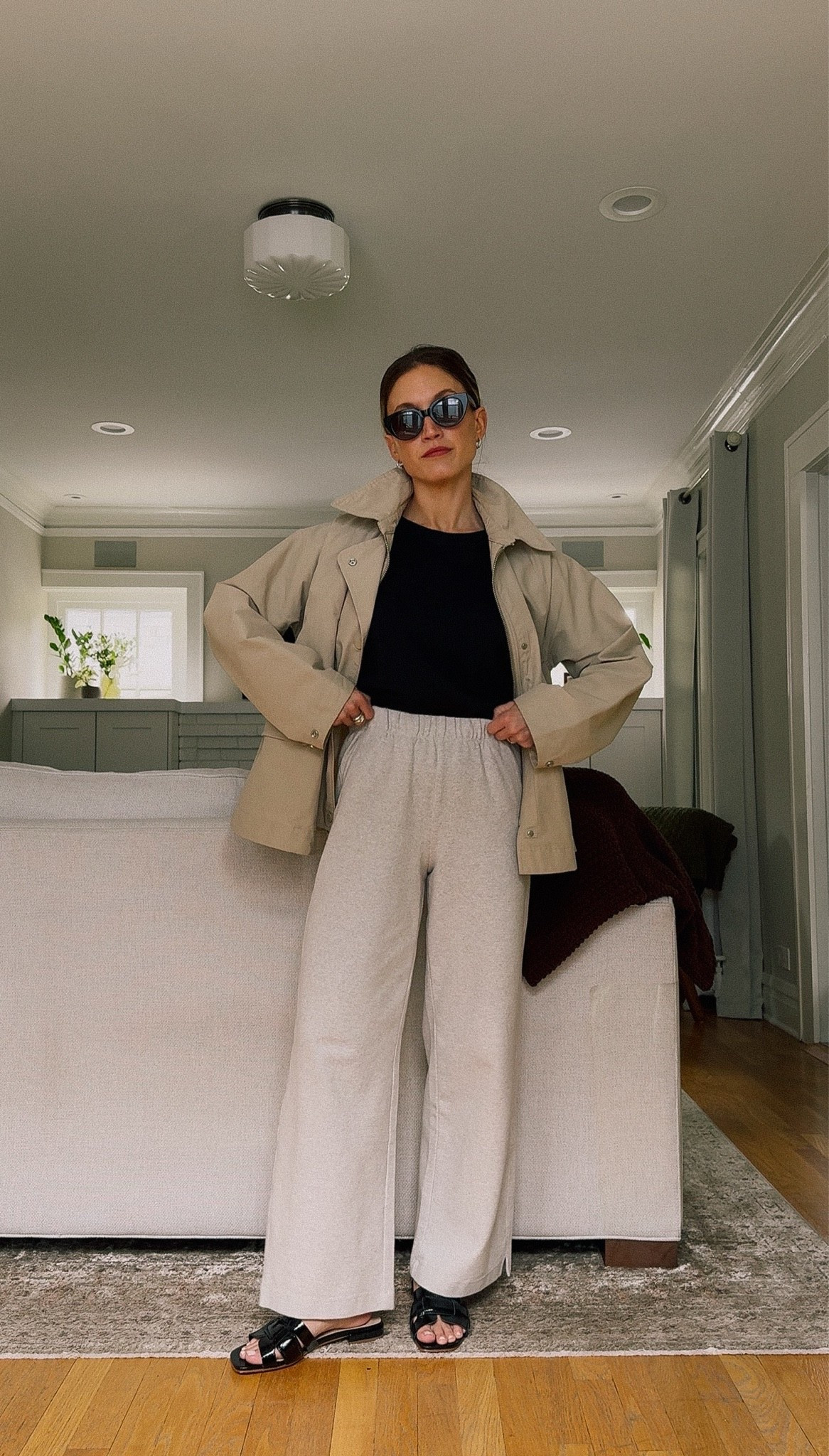 May Capsule Wardrobe // Day Fifteen

Sèzane tee, S, I size up in these tees. Everlane jacket, XS, TTS for an oversized fit. Alex Mill pants, XS, TTS, petite friendly. La Canadienne sandals, TTS. Quince sunglasses and earrings.

#LTKootd #LTKOver40 #LTKPetite
