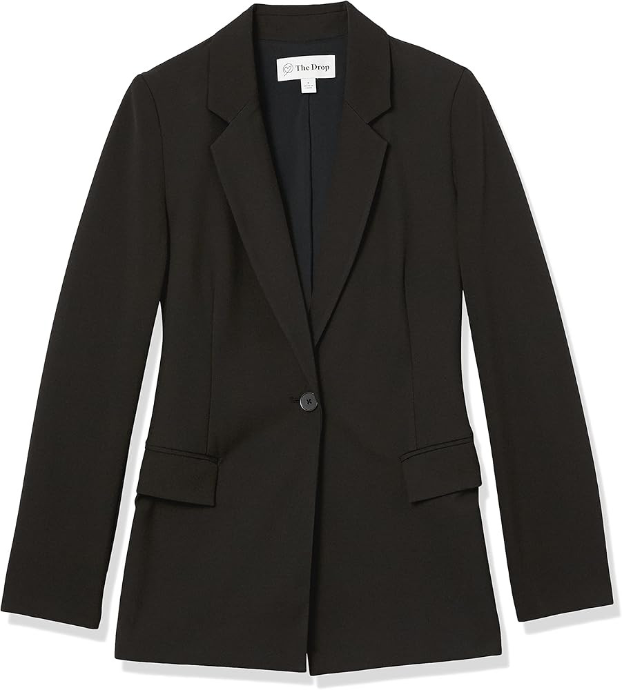 The Drop Women's Blake Long Blazer | Amazon (US)