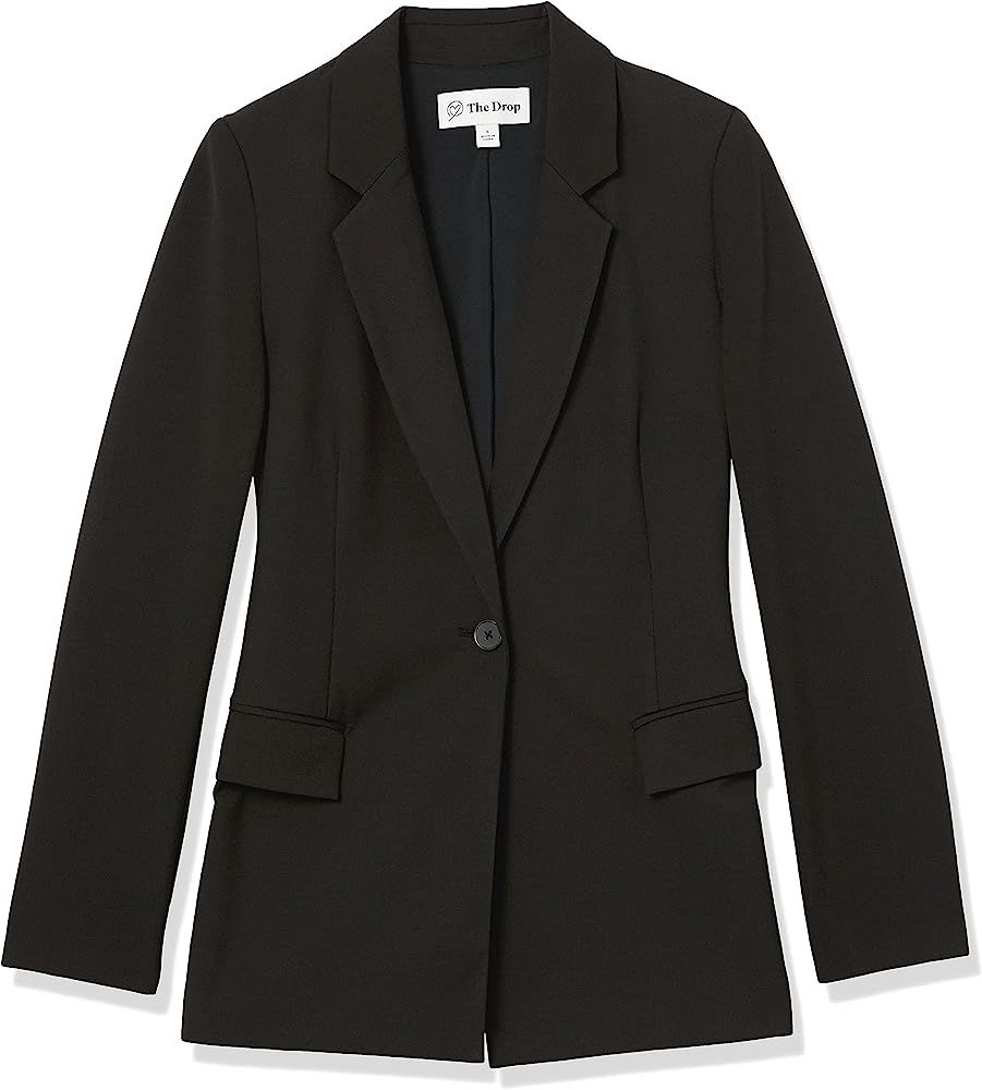 The Drop Women's Blake Long Blazer | Amazon (US)