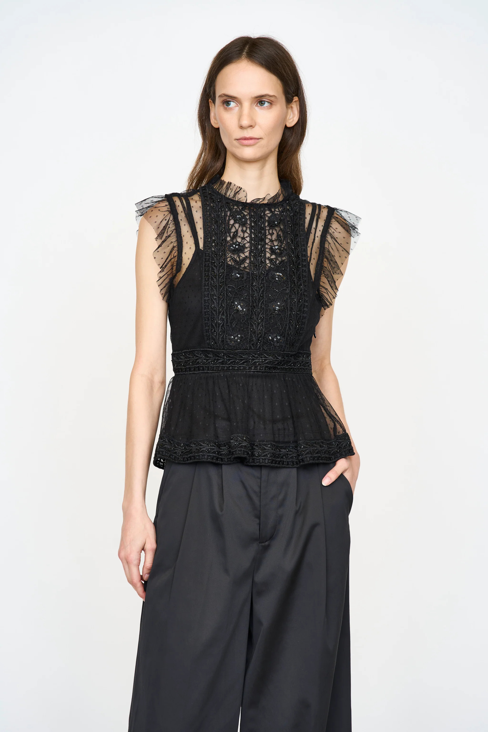 Tessa Top - Black | Christy Lynn