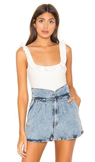 Privacy Please Sheila Bodysuit in White from Revolve.com | Revolve Clothing (Global)