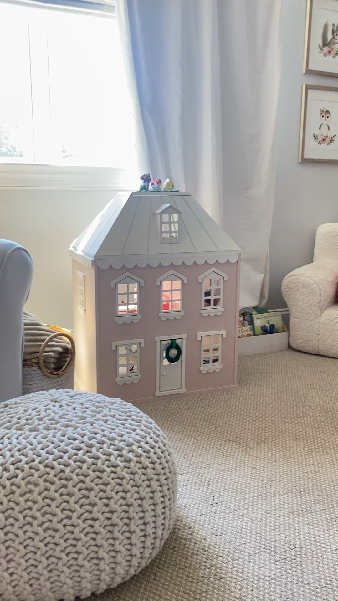 Olivias dollhouse is back in stock! 

Kids dollhouse. Pink dollhouse. Classic kids gifts. Big gift. Nursery. Toddler room. Christmas gift idea. 

#LTKHome #LTKHoliday #LTKKids